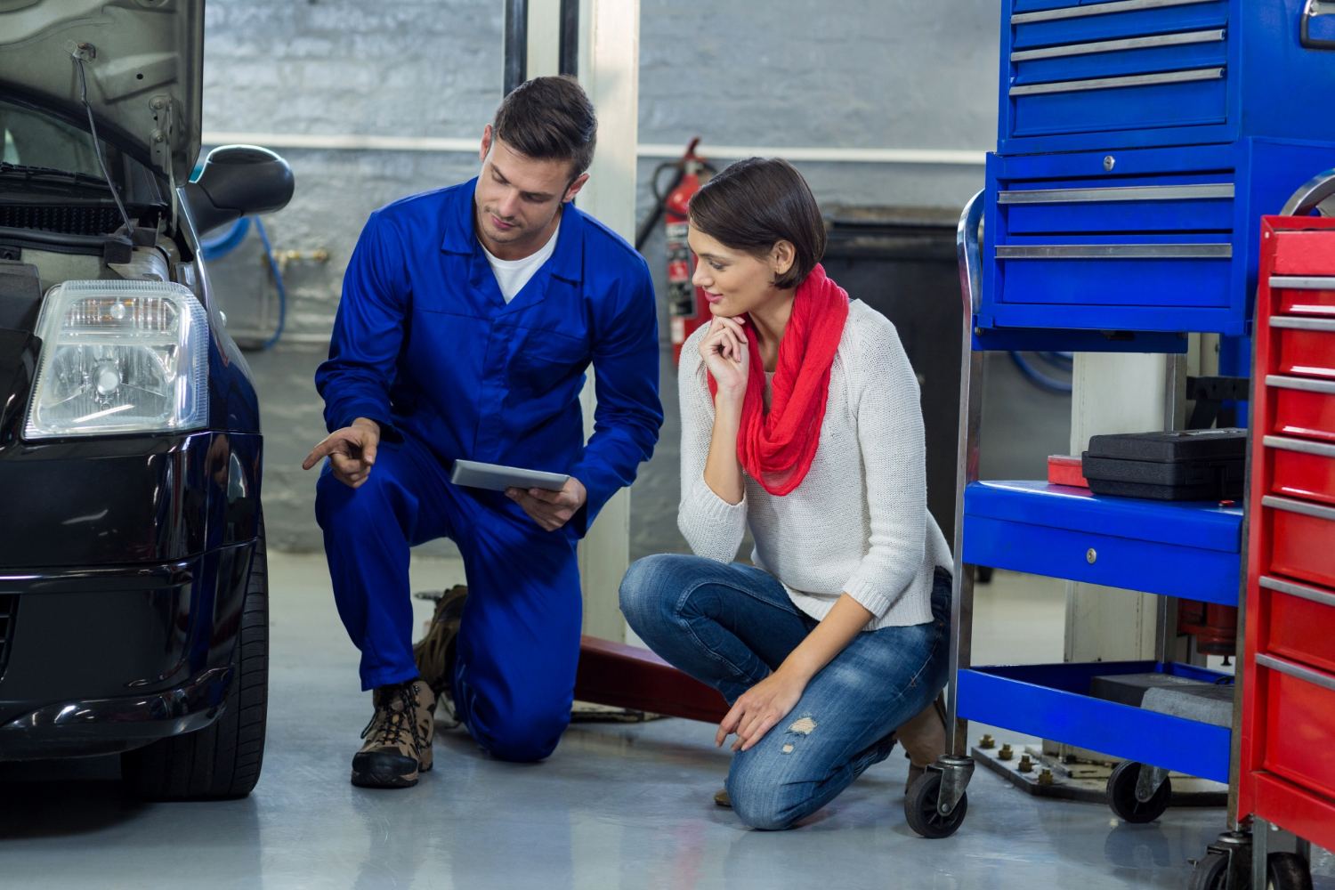 Serviço profissional de automóveis da Kelcor